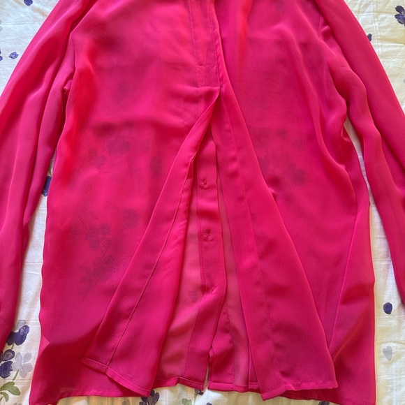 Pink Button Up Shirt - Picture 7 of 8